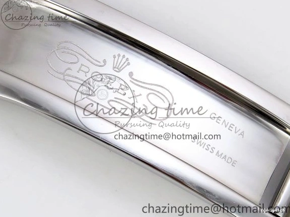 904L VR3255 DayDate SS President Green on Steel (Gain 40 Arabic Dial Weight) JDF Bracelet V3 0304